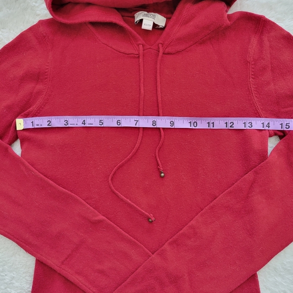 Jacob Connexion knit sweater with hood XS - Picture 8 of 11